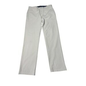 Vineyard Vines Mens 31x32 On-The-Go Pant Stone Gray Performance Chino